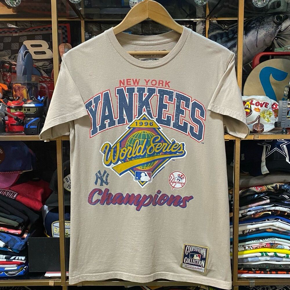 Mitchell & Ness New York Yankees 1996 World Series T-Shirt Mens Small